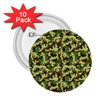 Camo Woodland 2.25  Buttons (10 pack) 