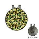 Camo Woodland Hat Clips with Golf Markers