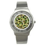 Camo Woodland Stainless Steel Watch