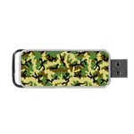 Camo Woodland Portable USB Flash (One Side)
