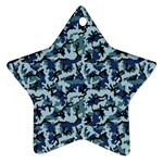 Navy Camouflage Ornament (Star)