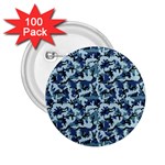 Navy Camouflage 2.25  Buttons (100 pack) 