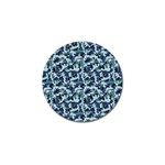 Navy Camouflage Golf Ball Marker (4 pack)