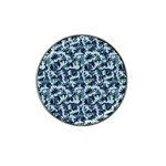 Navy Camouflage Hat Clip Ball Marker (4 pack)