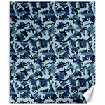 Navy Camouflage Canvas 8  x 10 
