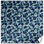 Navy Camouflage Canvas 12  x 12  