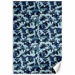 Navy Camouflage Canvas 24  x 36 
