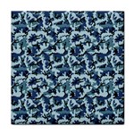 Navy Camouflage Face Towel