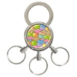 Fishes Cartoon 3-Ring Key Chains
