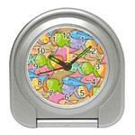 Fishes Cartoon Travel Alarm Clocks