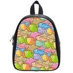 Fishes Cartoon School Bags (Small) 