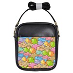 Fishes Cartoon Girls Sling Bags