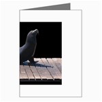 Seal on Deck Greeting Card