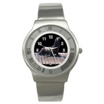 Seal on Deck Stainless Steel Watch