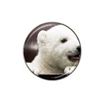 Polar Bear Cub Smile Hat Clip Ball Marker (4 pack)