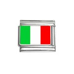 Italian Flag Italian Charm (9mm)