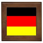 Germany Flag Framed Tile