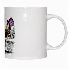Alice In Wonderland Mad Hatter Tea Party White Mug from UrbanLoad.com Right