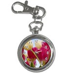 Beautiful Tulips Floral Key Chain Watch
