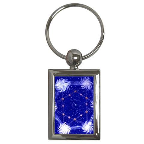 StarMap Key Chain (Rectangle) from UrbanLoad.com Front