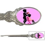 Salon- Silhouette-Pink Letter Opener