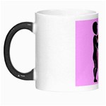 Salon- Silhouette-Pink Morph Mug