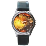 meatloaf2 Round Metal Watch