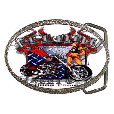 fsggurl12rectsticker Belt Buckle from UrbanLoad.com Front