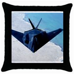 F-117 Nighthawk 2 Throw Pillow Case (Black)