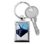 F-117 Nighthawk 2 Key Chain (Rectangle)