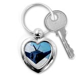 F-117 Nighthawk 2 Key Chain (Heart)