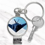 F-117 Nighthawk 2 Nail Clippers Key Chain