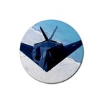 F-117 Nighthawk 2 Rubber Coaster (Round)