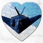 F-117 Nighthawk 2 Jigsaw Puzzle (Heart)