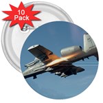 A-10 Thunderbolt II 3  Button (10 pack)