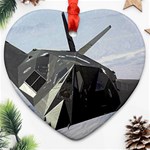 F-117 Nighthawk Ornament (Heart)