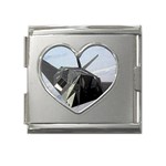 F-117 Nighthawk Mega Link Heart Italian Charm (18mm)