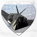 F-117 Nighthawk Jigsaw Puzzle (Heart)