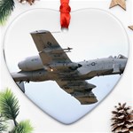 C-model A-10 Thunderbolt II Ornament (Heart)