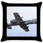 A-10 Thunderbolt II  C-model Throw Pillow Case (Black)