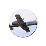 A-10 Thunderbolt II  C-model Rubber Round Coaster (4 pack)