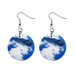 B-2 Spirit 1  Button Earrings