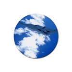 B-2 Spirit Rubber Round Coaster (4 pack)