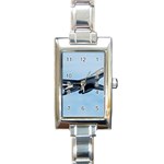 B-1B Lancer Rectangular Italian Charm Watch