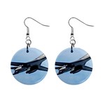 B-1B Lancer 1  Button Earrings