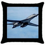 B-1B Lancer Throw Pillow Case (Black)