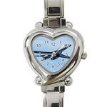 B-1B Lancer Heart Italian Charm Watch