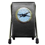 B-1B Lancer Pen Holder Desk Clock