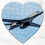 B-1B Lancer Jigsaw Puzzle (Heart)