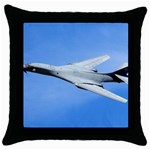 B-1B Lancer 2 Throw Pillow Case (Black)